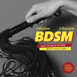 Soirée “Initiation BDSM” – 11 juillet